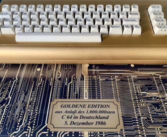 C64 Goldene Edition Acryldruck