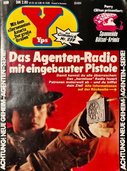 YPS 259 - Das Agenten-Radio mit eingebauter Pistole