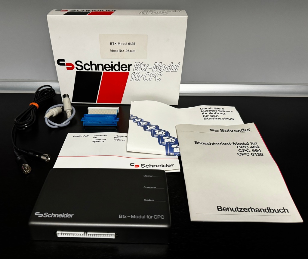Schneider BTX-Modul - Inhalt