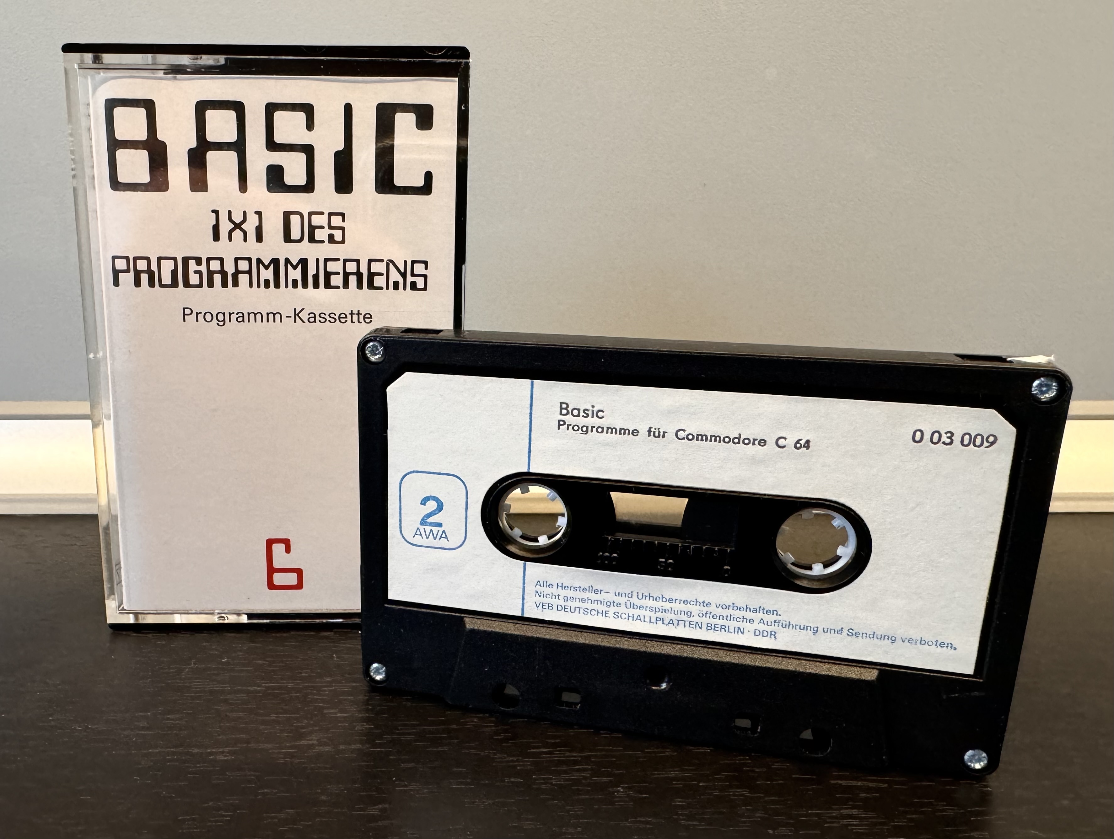 BASIC 1X1 - Programmkassette